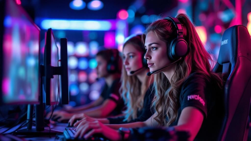 Female Involvement in Professional Gaming Competitions Hits Record High Numbers
